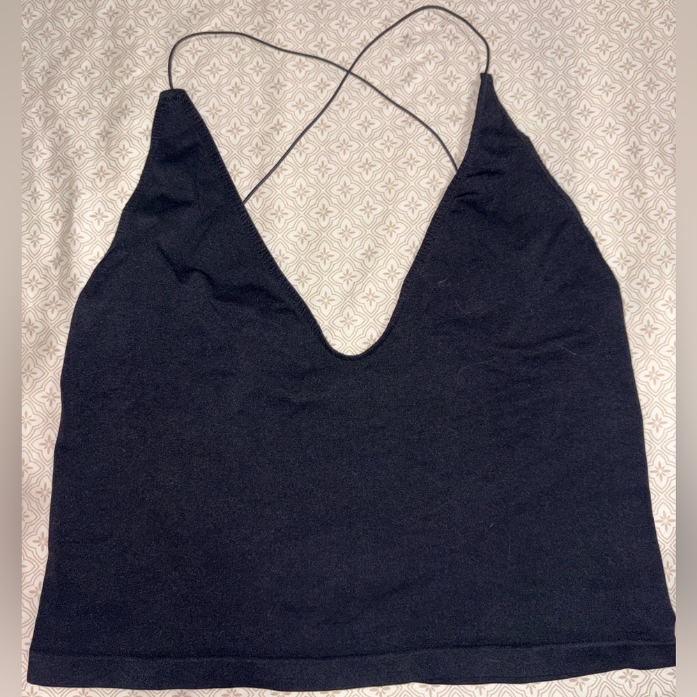 Free People Seamless Brami with Skinny Straps Cross Back